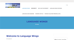 Desktop Screenshot of languagewings.com